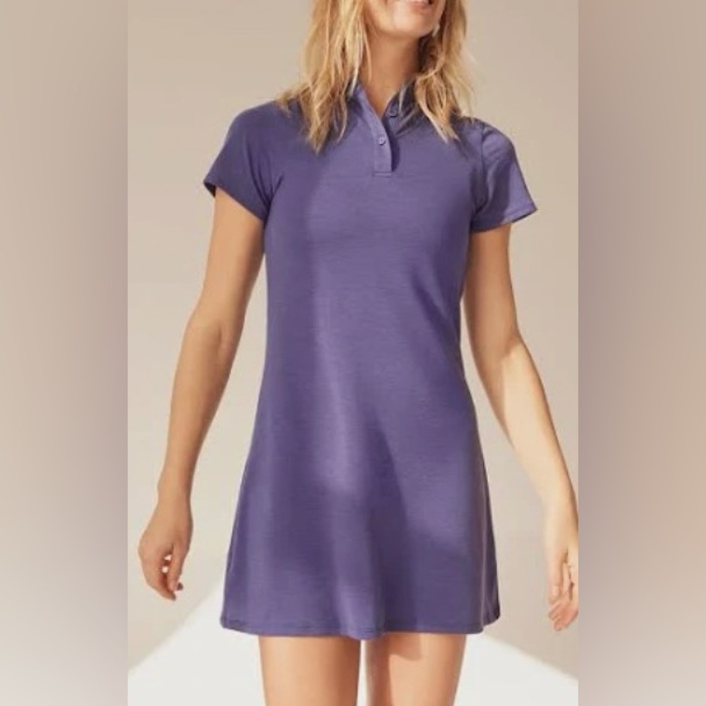 Outdoor Voices Birdie Polo Dress, size medium